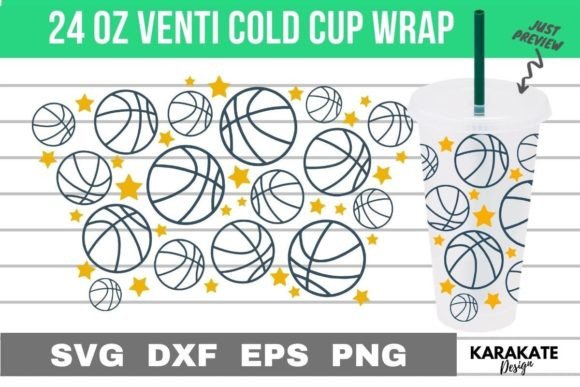 Basketball Line Cup Wrap SVG: Graphics & Crafts Review