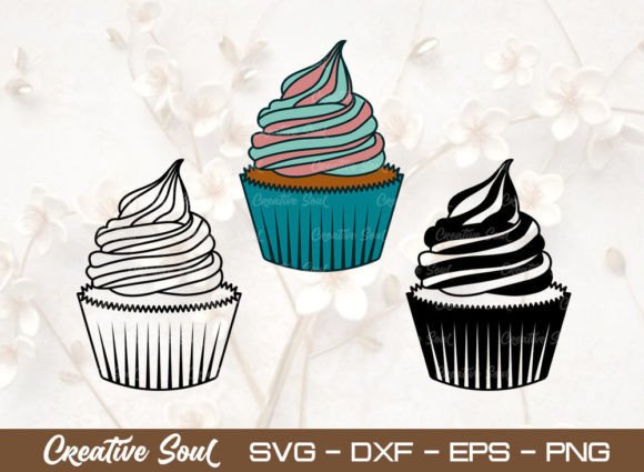 Cup Cake SVG Bundle: Graphics & Illustrations That Work