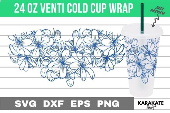 Detail Flowers Venti Cup Wrap SVG: Graphics & Crafts Review