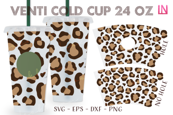 Seamless Leopard 24Oz Venti Cup Wrap SVG: A Designer’s Review